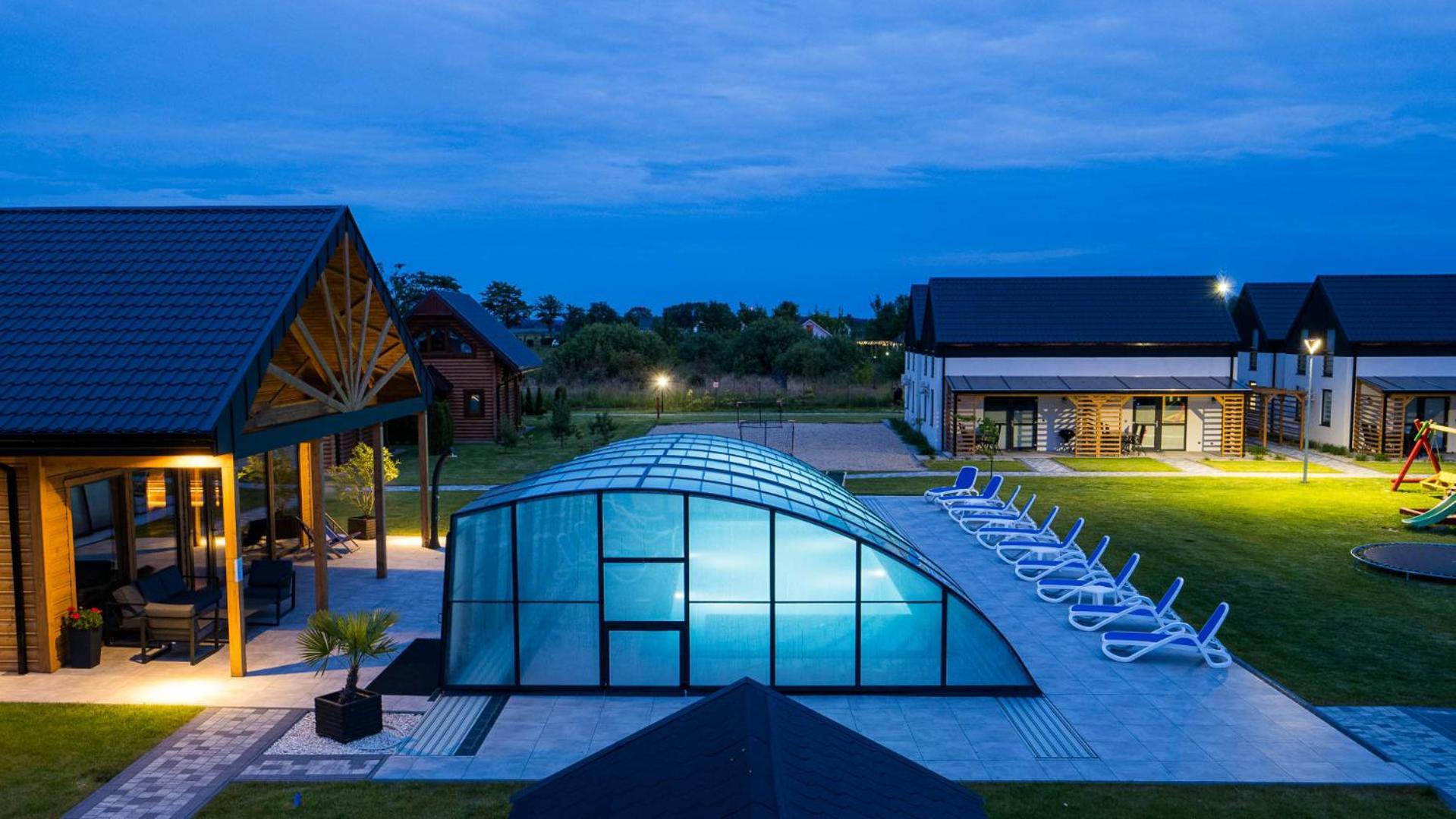 Villa Wakacyjna Osada Jezierzany Exterior foto